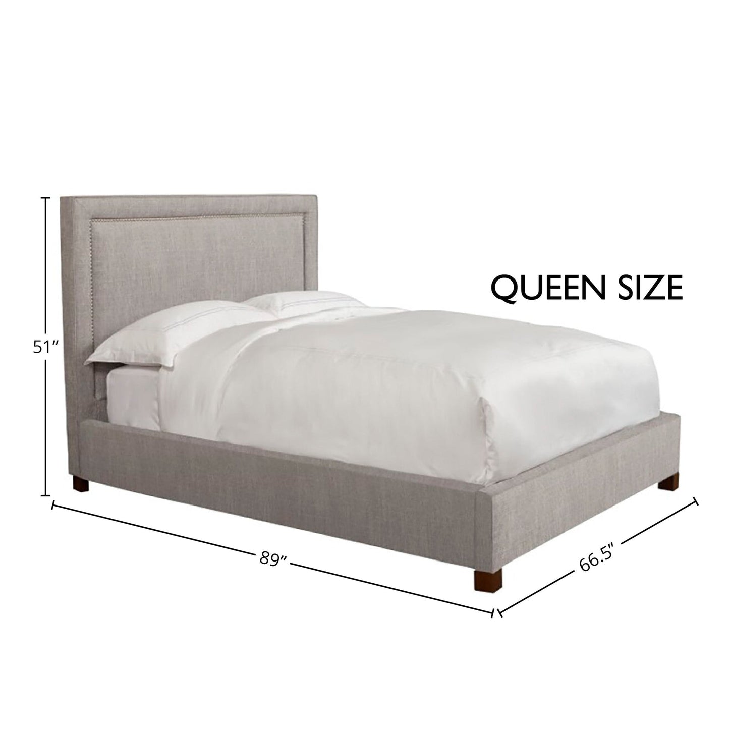 CODY - CORK QUEEN BED 5/0 (NATURAL)