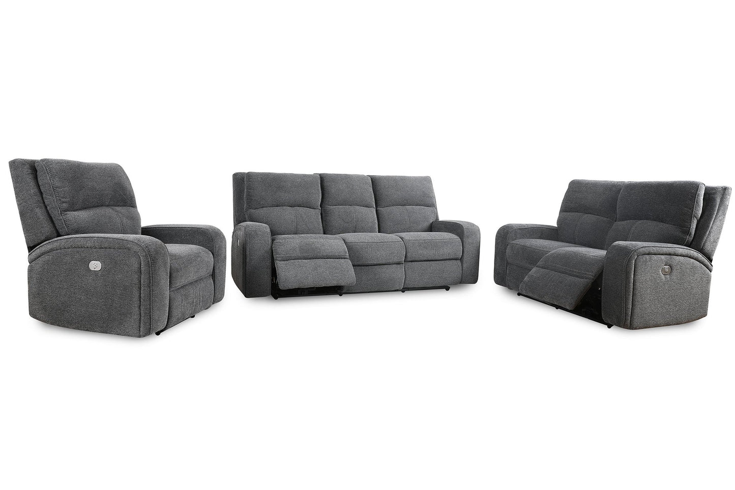 POLARIS - BIZMARK GREY POWER RECLINING COLLECTION