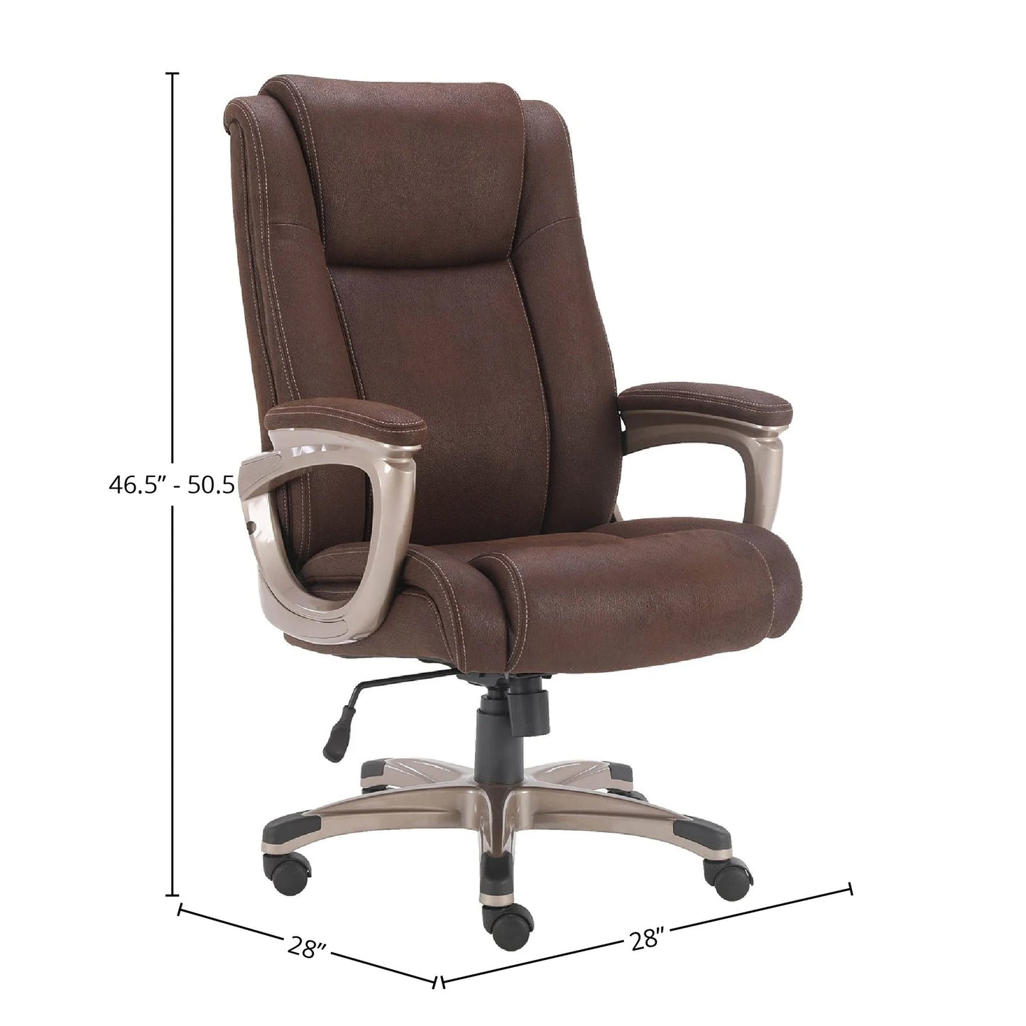 DC#314HD-DK - DESK CHAIR FABRIC HEAVY DUTY DESK CHAIR - 400 LB.