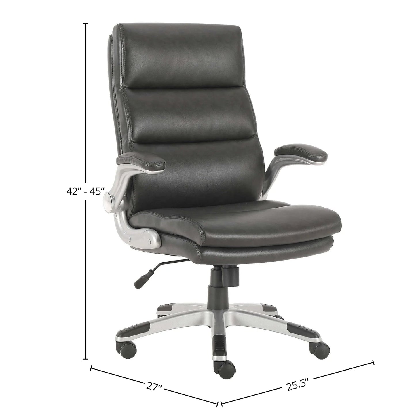 DC#317-GR - DESK CHAIR FABRIC DESK CHAIR