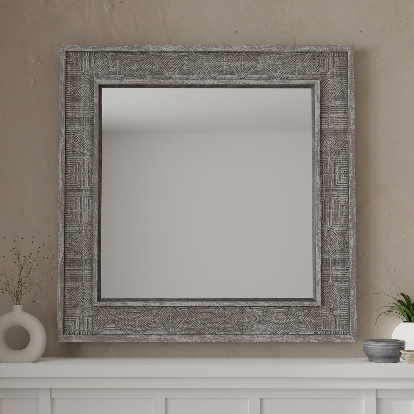 CROSSINGS SERENGETI WALL MIRROR