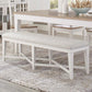 AMERICANA MODERN DINING BENCH UPHOLSTERED 58 IN.