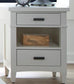 AMERICANA MODERN BEDROOM 2 DRAWER NIGHTSTAND