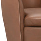 BAROLO - VINTAGE WHISKEY SWIVEL CLUB CHAIR