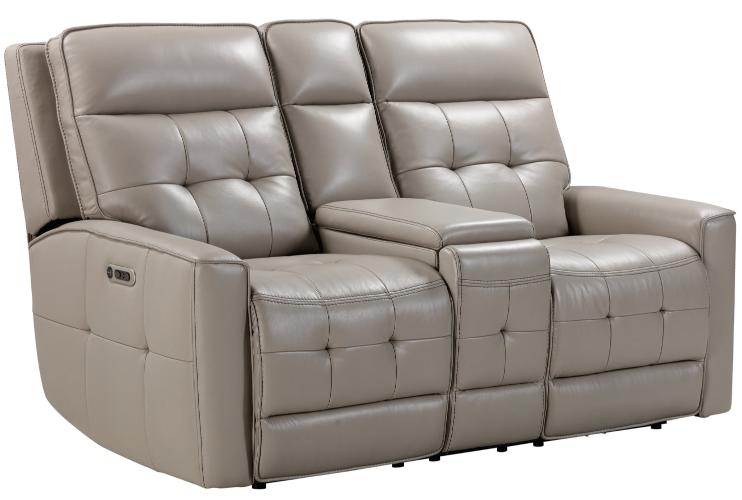 CANTERBURY - PEWTER POWER ZERO GRAVITY CONSOLE LOVESEAT