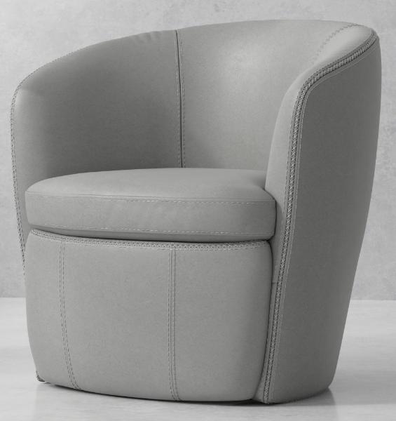 BAROLO - STEAMBOAT ICE SWIVEL CLUB CHAIR