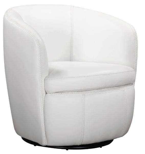 BAROLO - SNOW SWIVEL CLUB CHAIR