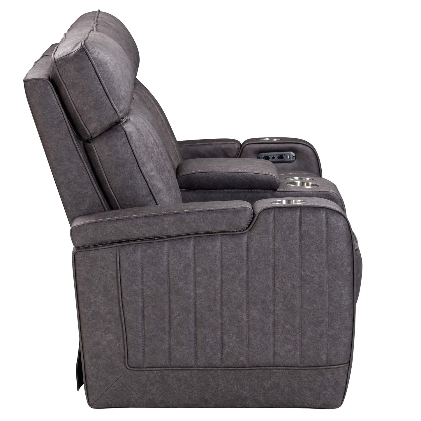 EQUINOX - MERCURY POWER CONSOLE LOVESEAT WITH POWER HEADRESTS