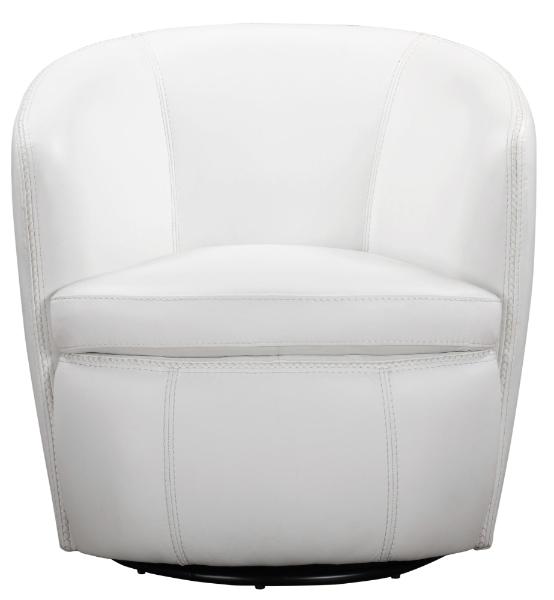 BAROLO - SNOW SWIVEL CLUB CHAIR