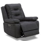 CALDWELL - TAHOE CHARCOAL POWER SWIVEL GLIDER RECLINER