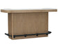 ESCAPE DINING 78" BAR WITH STONE TOP