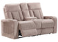 EQUINOX - MUSHROOM POWER CONSOLE LOVESEAT WITH POWER HEADRESTS