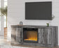 Baystorm 64" TV Stand with Electric Fireplace