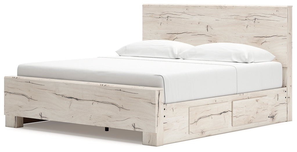 Lawroy  Panel Bed With Storage