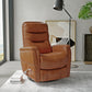 GEMINI - BUTTERSCOTCH MANUAL SWIVEL GLIDER RECLINER