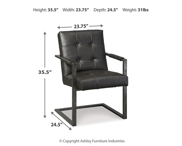 Ashley Express - Starmore Home Office Desk Chair (2/CN)