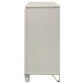 Olivia 6-drawer Dresser Cabinet Pearl White