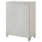 Olivia 5-drawer Bedroom Chest of Drawers Pearl White