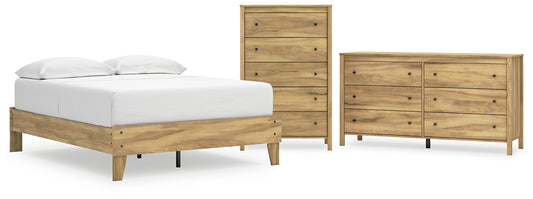 Ashley Express - Bermacy Full Platform Bed with Dresser and Chest