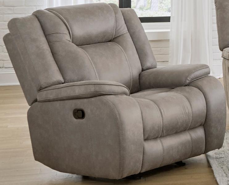 BLAKE - DESERT TAUPE MANUAL GLIDER RECLINER