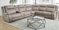 BLAKE - DESERT TAUPE 6PC MODULAR RECLINING SECTIONAL WITH CONSOLE