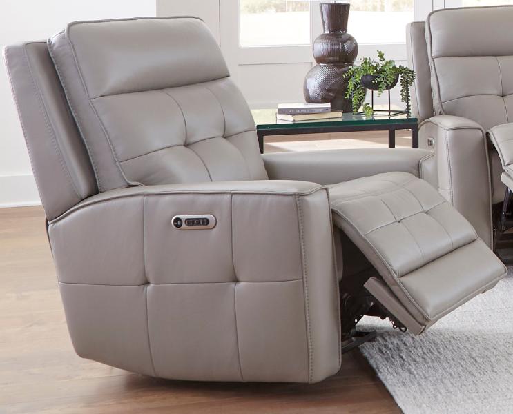 CANTERBURY - PEWTER POWER ZERO GRAVITY RECLINER