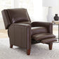 CONNOR - ESPRESSO MANUAL PUSHBACK RECLINER