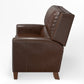 CONNOR - ESPRESSO MANUAL PUSHBACK RECLINER