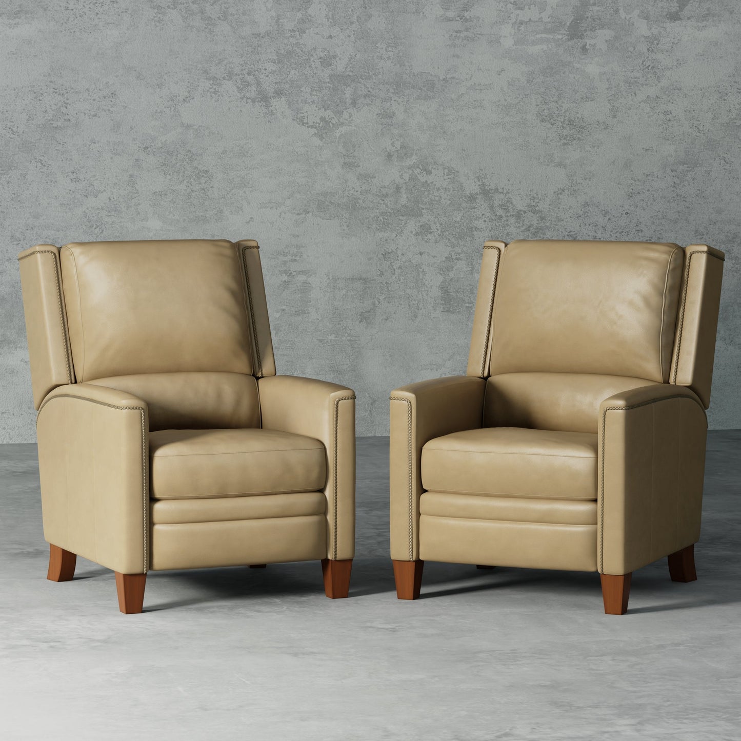 CONNOR - LUXE LATTE MANUAL PUSHBACK RECLINER