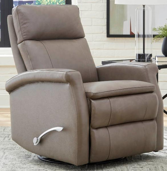 BRISTOL - GRAPHITE MANUAL SWIVEL GLIDER RECLINER