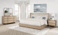 Kailani 4-piece California King Bedroom Set Beige Oak