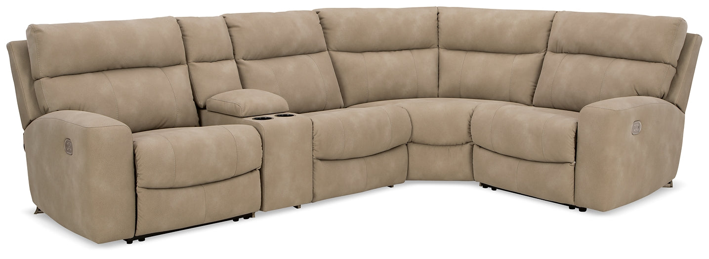 Next-Gen DuraPella 5-Piece Power Reclining Sectional