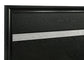 Miranda 51-inch Wood Queen Storage Panel Bed Black